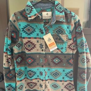 Fleece button up